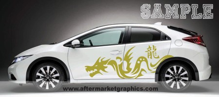 Abstract Body Graphics Design 08